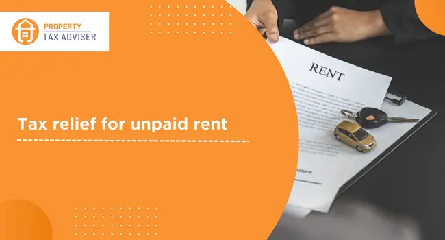 Tax relief for unpaid rent