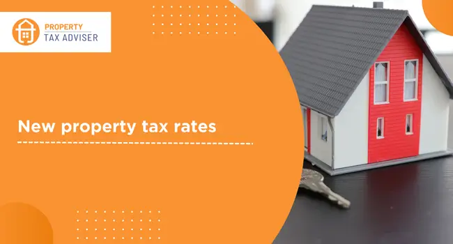 New property tax rates