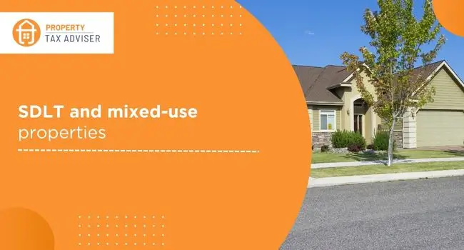 SDLT and mixed-use properties