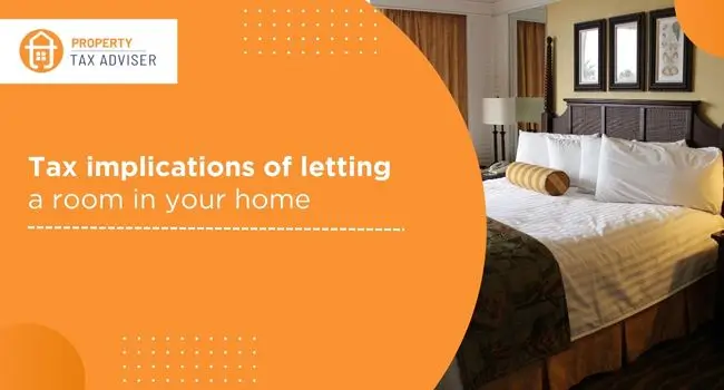 Tax implications of letting a room in your home